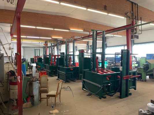 Maschinenbau Schmallenberg Weichnachtsbaum Anbau Pflanzmaschine Netzmaschine